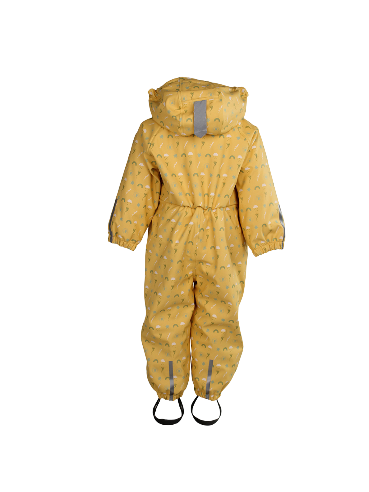 Kattnakken Babyregndress Dugg - Bananskum